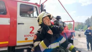 За сутки в Курской области произошло 3 пожара, одного человека спасли