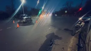 В Курске в ДТП пострадали 16-летний мотоциклист и его пассажир