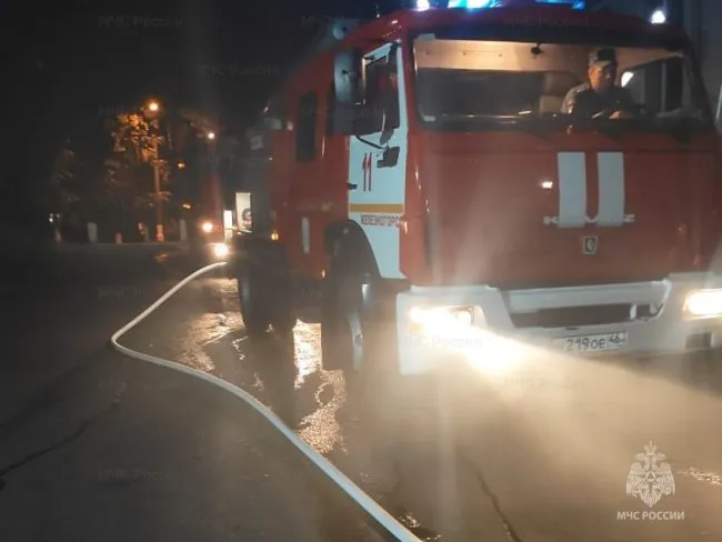 В Железногорском районе при пожаре в дачном доме погибла женщина