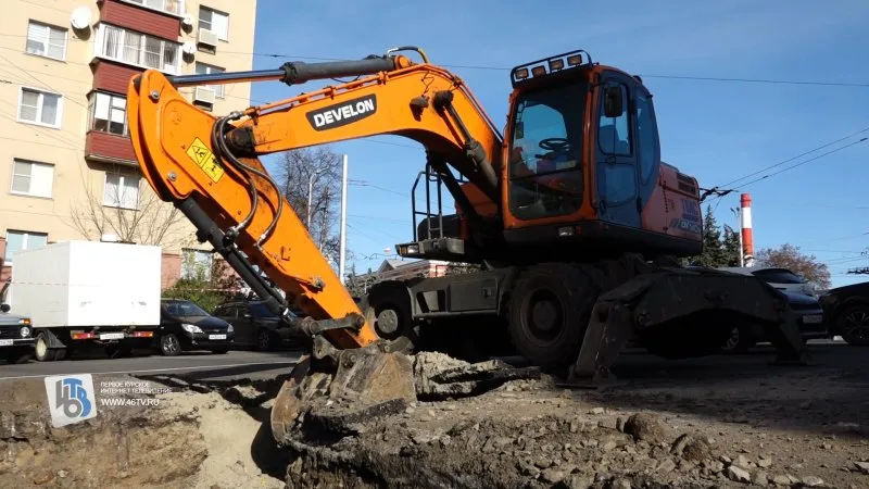 Куряне месяцами живут без горячей воды из-за раскопок