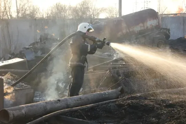 В Курской области за сутки произошли 13 пожаров